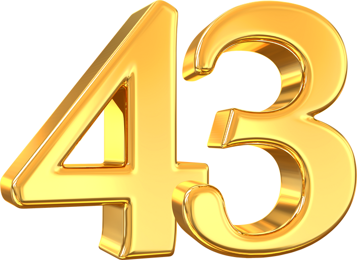 43 Golden Number
